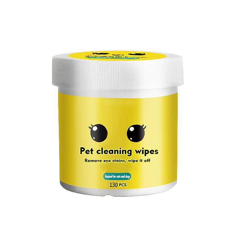 Hygienic Pet Dogs Cats Cleansing Grooming Thick Pet Wipes with All Natural Deoplex Deodorizer