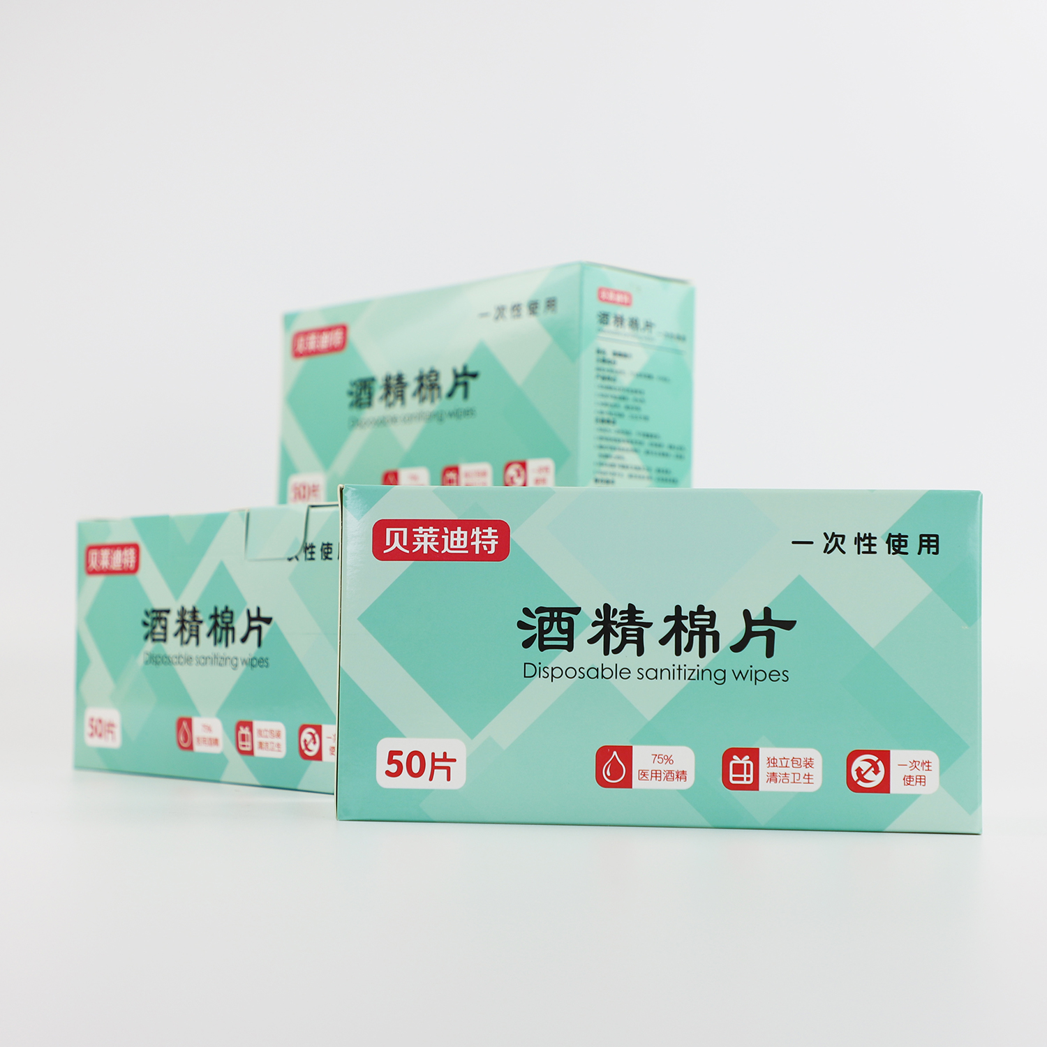Alcohol Wet Wipes Manufacturer Sanitizer alcohol Wipes with Single Package