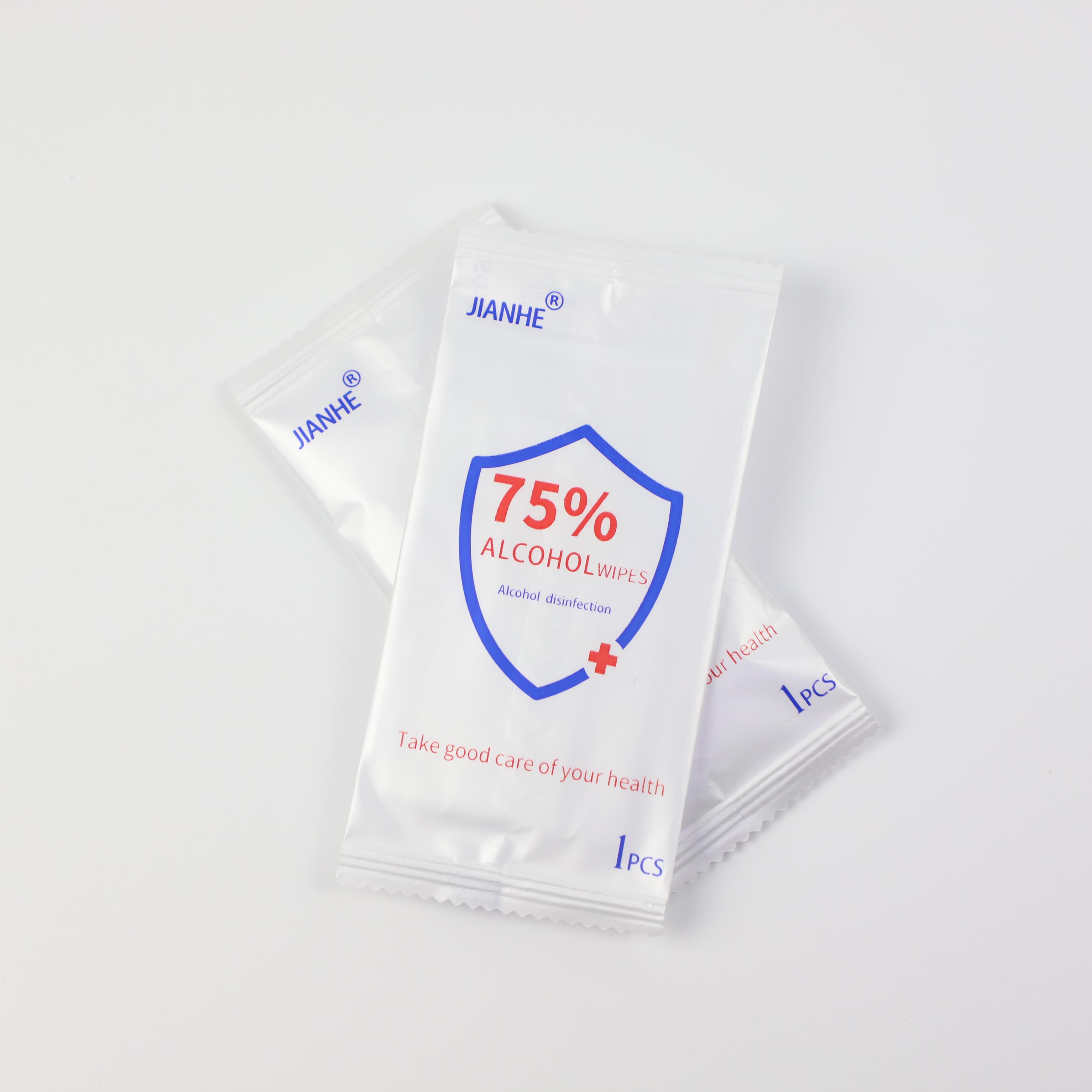 Alcohol Wet Wipes Manufacturer with 75% Alcohol for Daily Cleasing