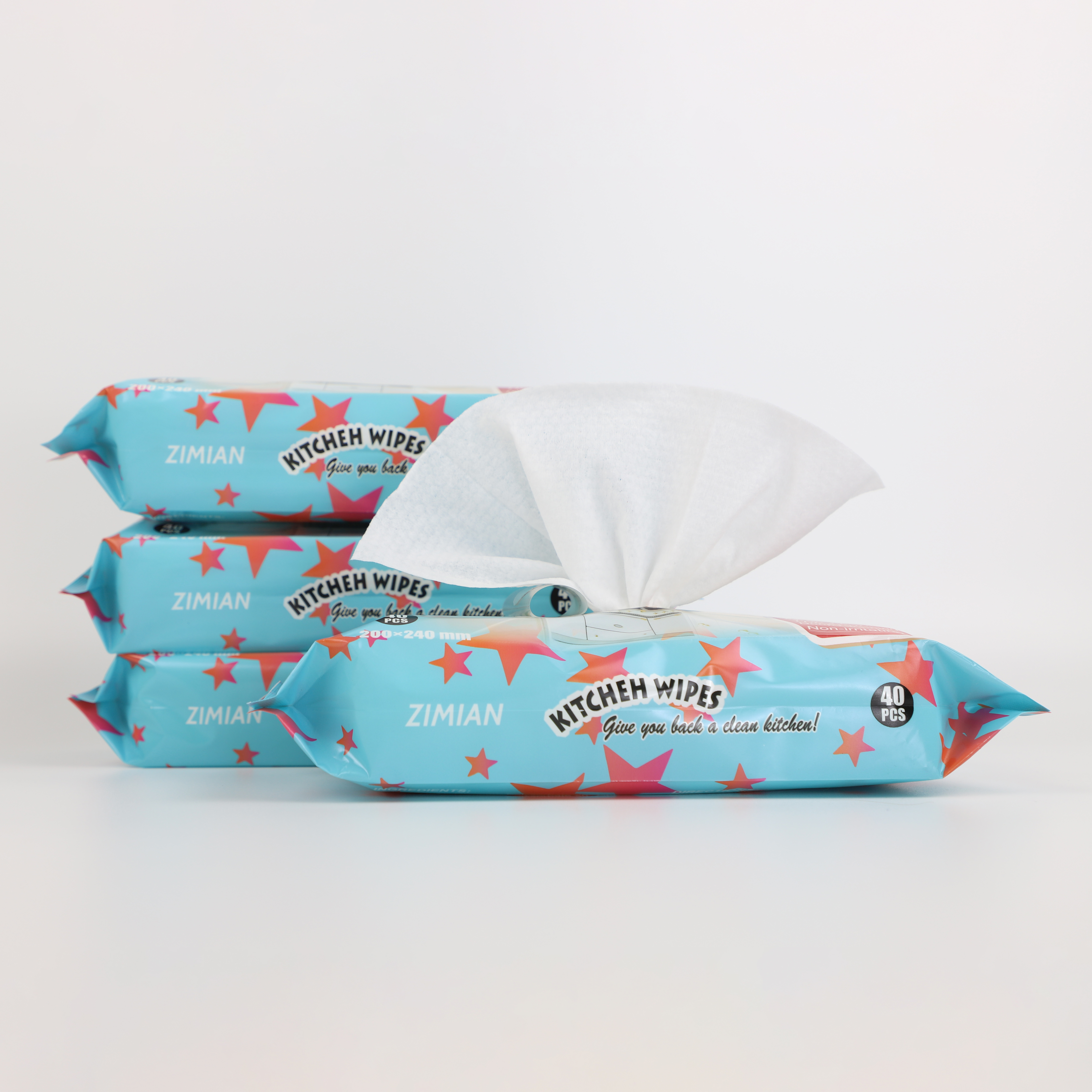  Wet Wipes Manufacturer Free Cleaning Wet Wipes for Kitchen Travel Adults