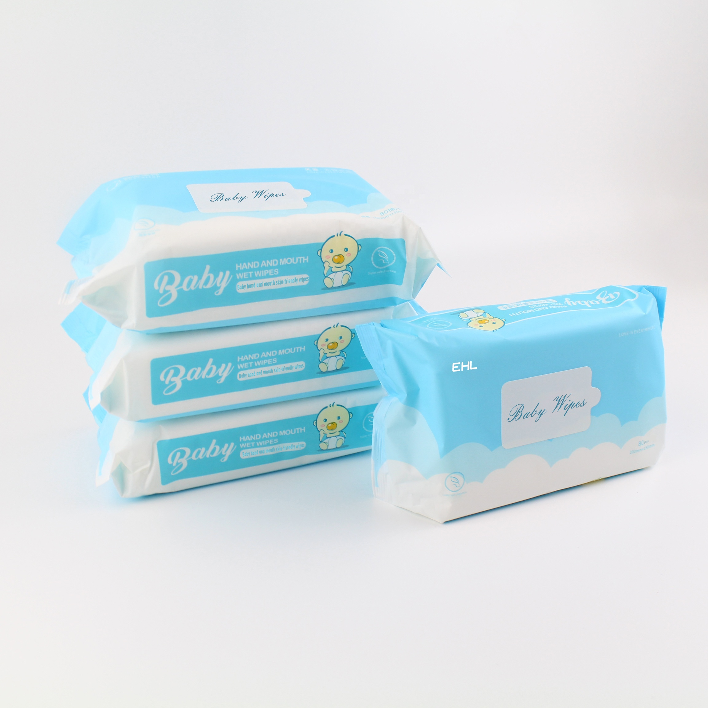 Baby Wet Wipes Manufacturer Non-Alcohol Water Wipes Mom's choice
