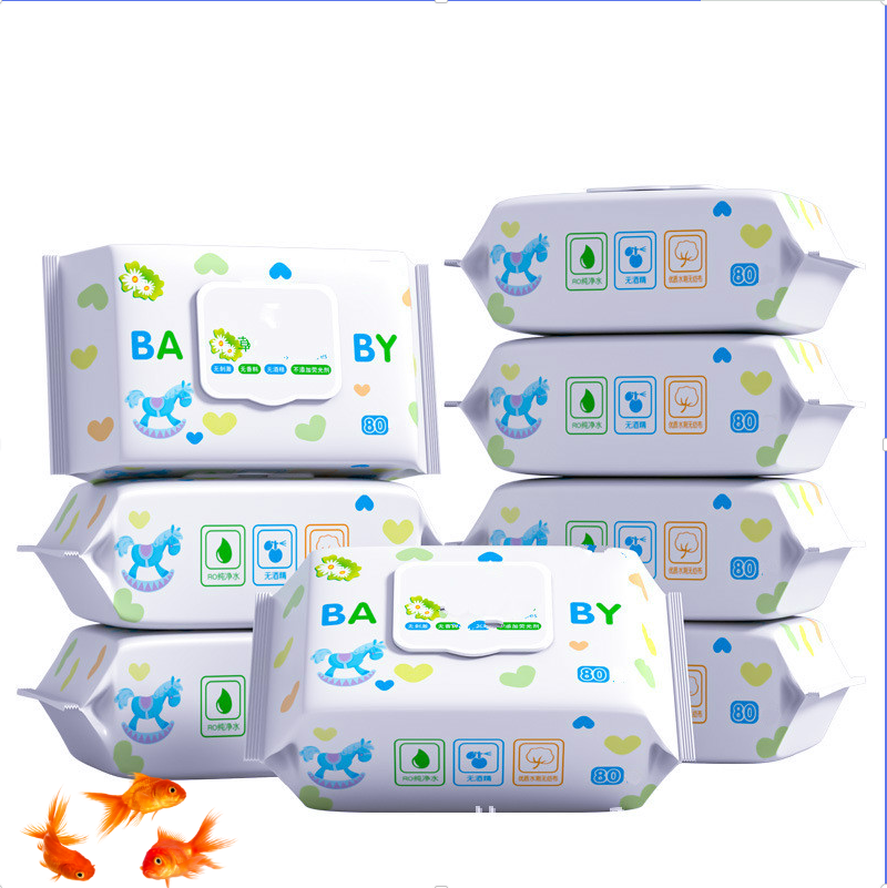 Baby Wet Wipes Manufacturer Non-Alcohol Water Wipes With Private Lable