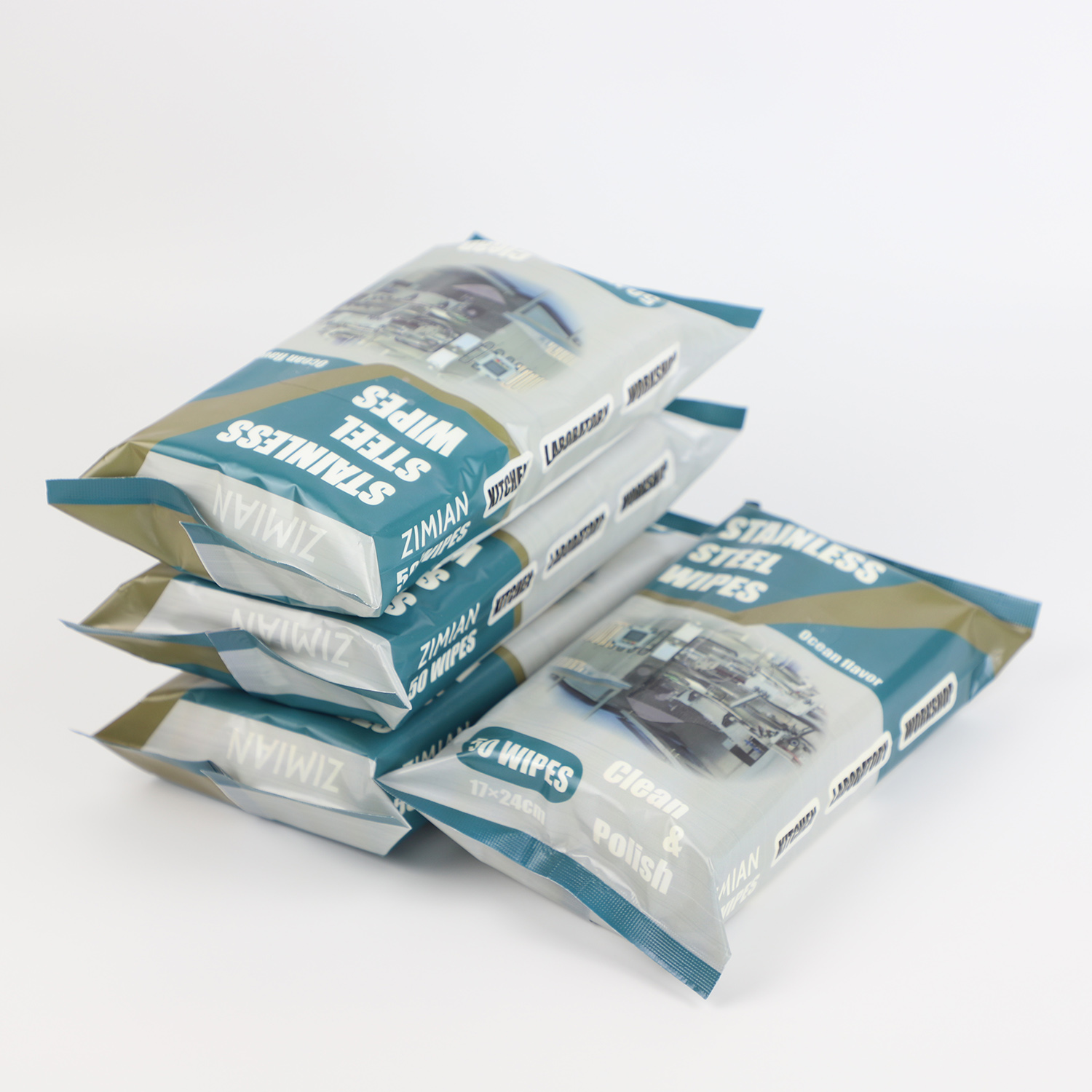 High-quality Wet Wipes Manufacturer Lemon Fragrance Cleaning Kitchen Wipes 