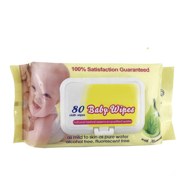Baby Wet Wipes Manufacturer Organic Baby Wet Tissue For Sensitive Newborn