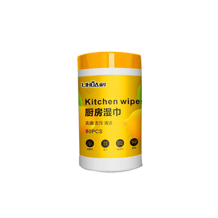 Kitchen Wet Wipes Manufacturer Reusable Kitchen Cleaning Wipes 