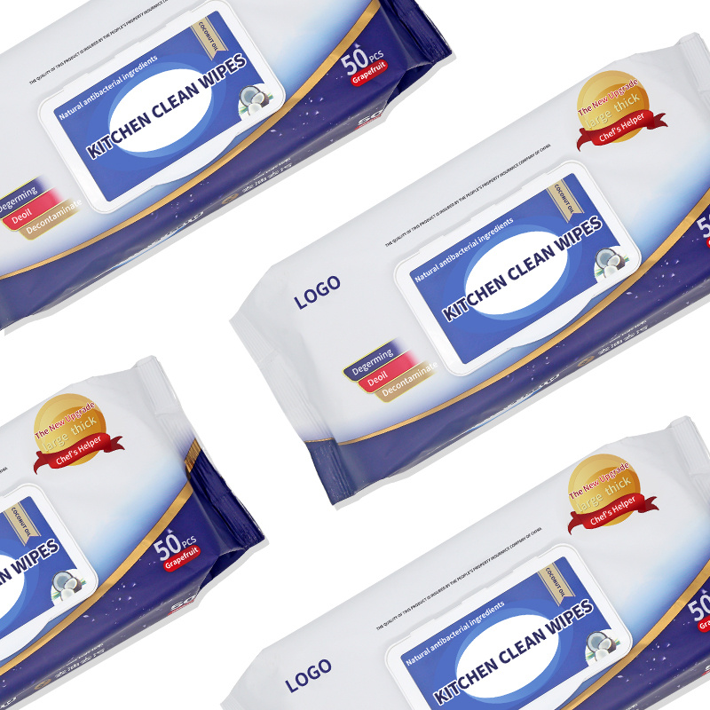 Kitchen Wet Wipes Manufacturer Kitchen Cleaning Wipes Reusable