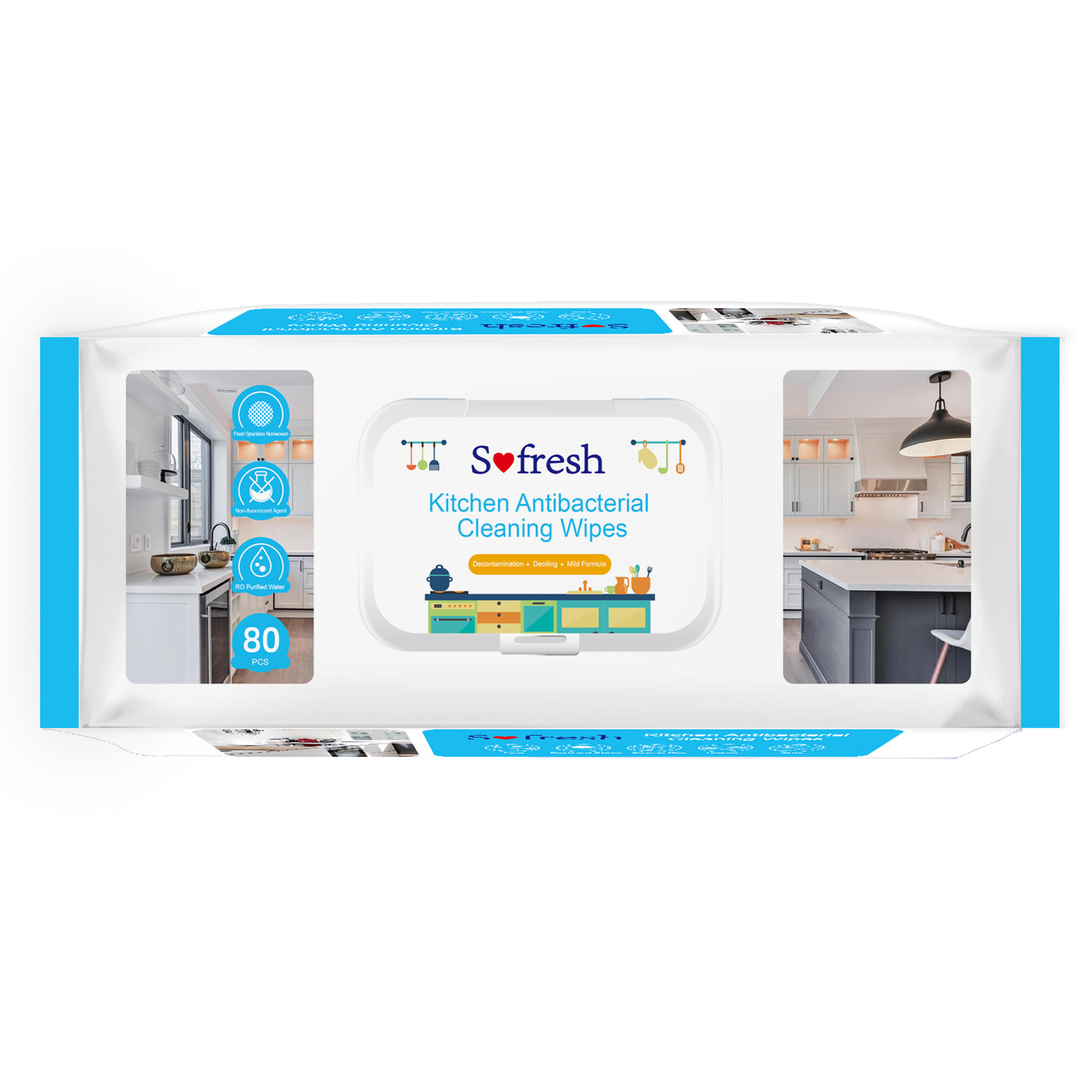 Kitchen Wet Wipes Manufacturer All Purpose Cleaning Wipes
