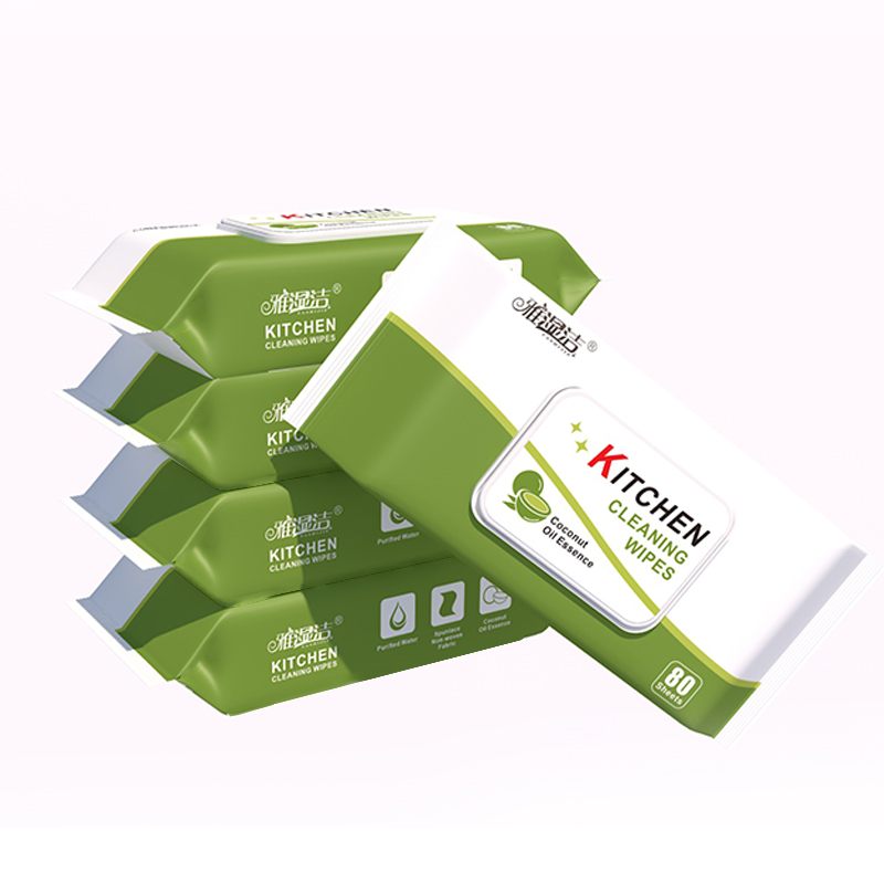Kitchen Wet Wipes Manufacturer Multi Purpose Heavy Duty Kitchen Wipes