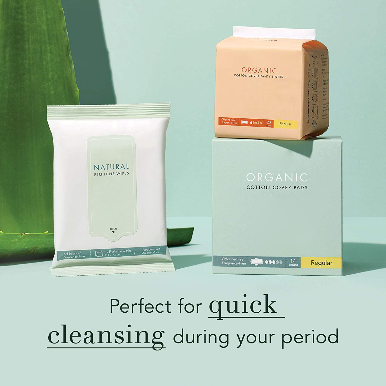 Feminine Wipes Manufacturer Deodorizing with Essential Eucalyptus Oil pH-Balanced