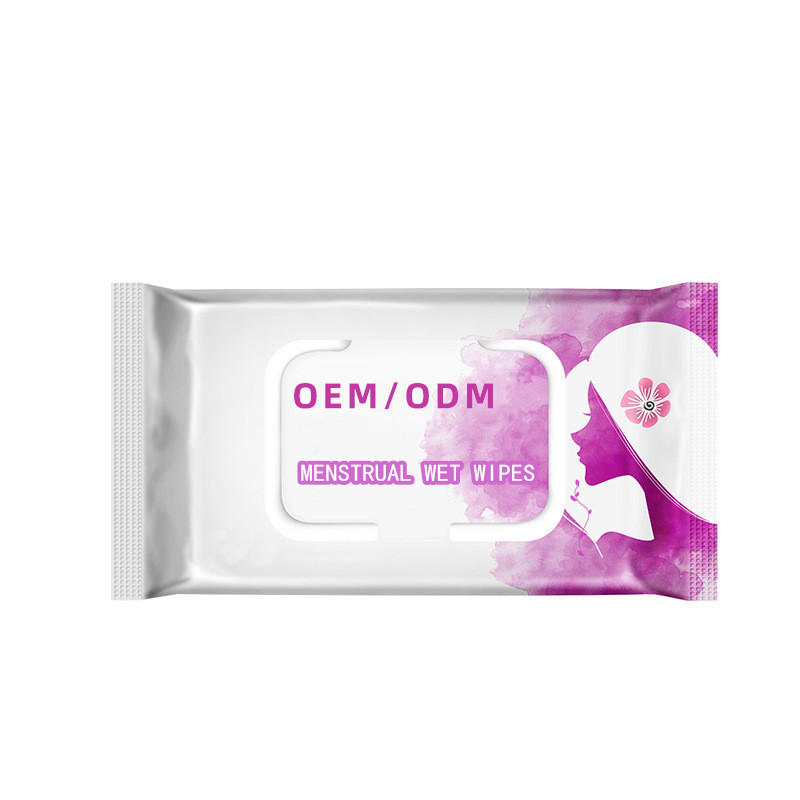 Feminine Wipes Manufacturer Cleansing Cloths pH-Balanced Sheer Floral