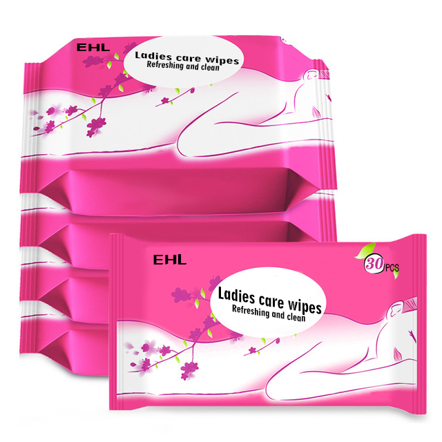 Feminine Wipes Manufacturer  Flushable Plant-Based Wipes with Botanicals Dispenser for At-Home Use