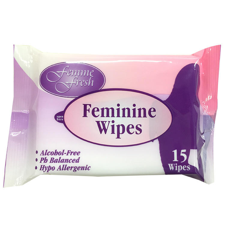 Feminine Wipes Manufacturer by Vagisil No-Sweat Feminine Intimate Wipes for Women