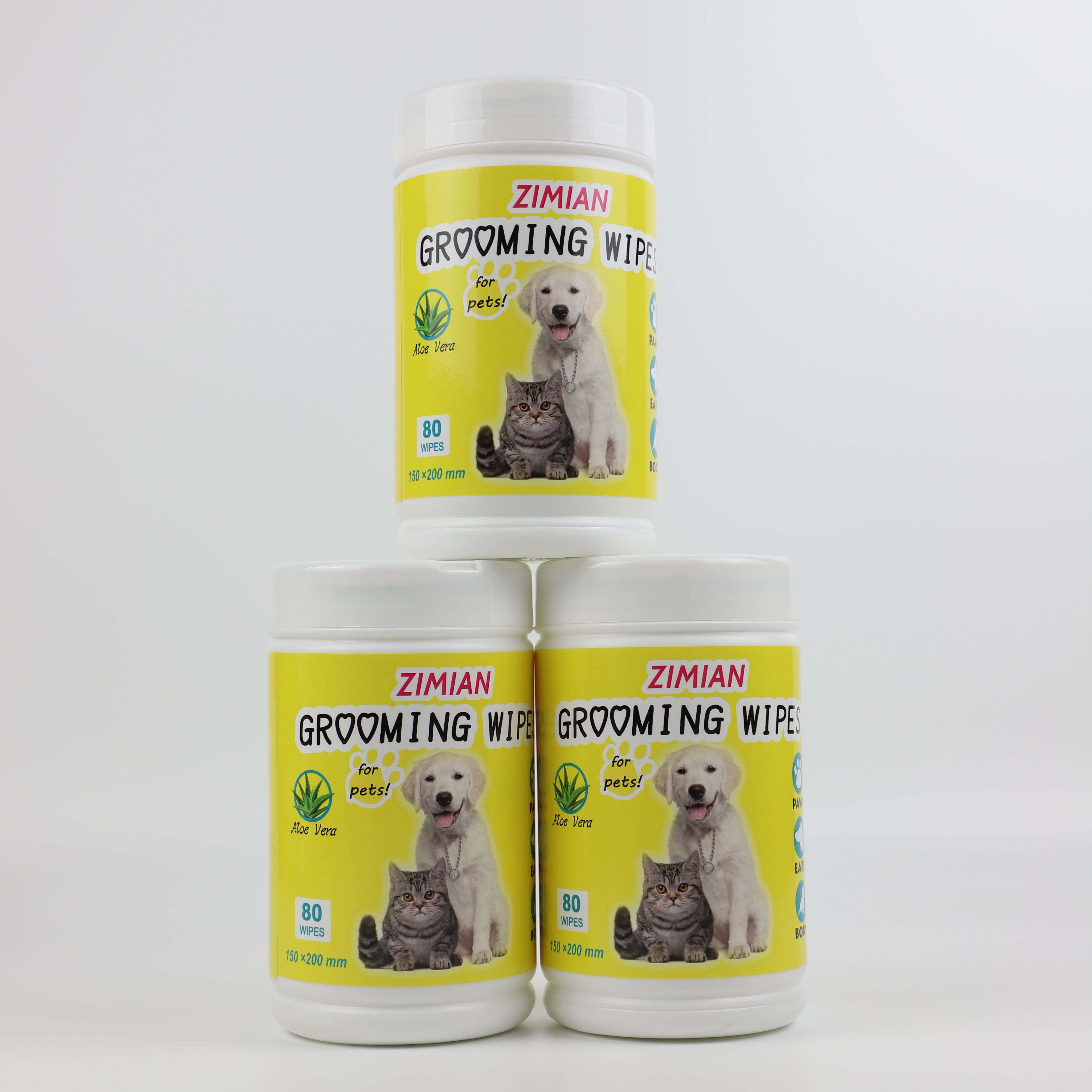 Pet Wipes Manufacturer Bamboo Fiber Wipes 