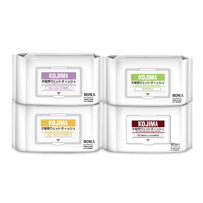 Cleaning wet Wipes unscented for dog                                                                                                                             