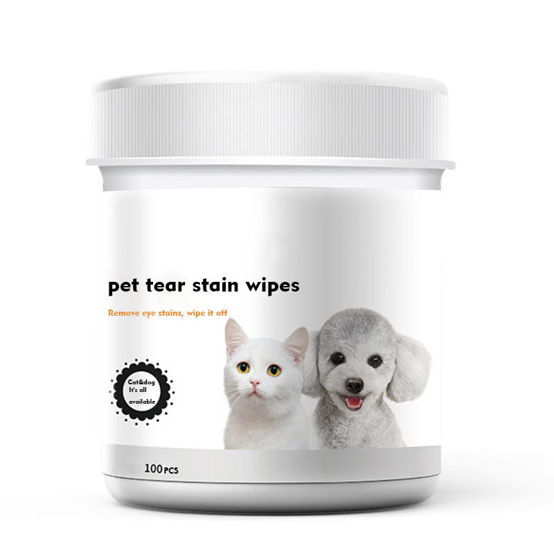 Plant-Based Compostable Hypoallergenic Grooming Pet Wipes for Paws Body and Butt