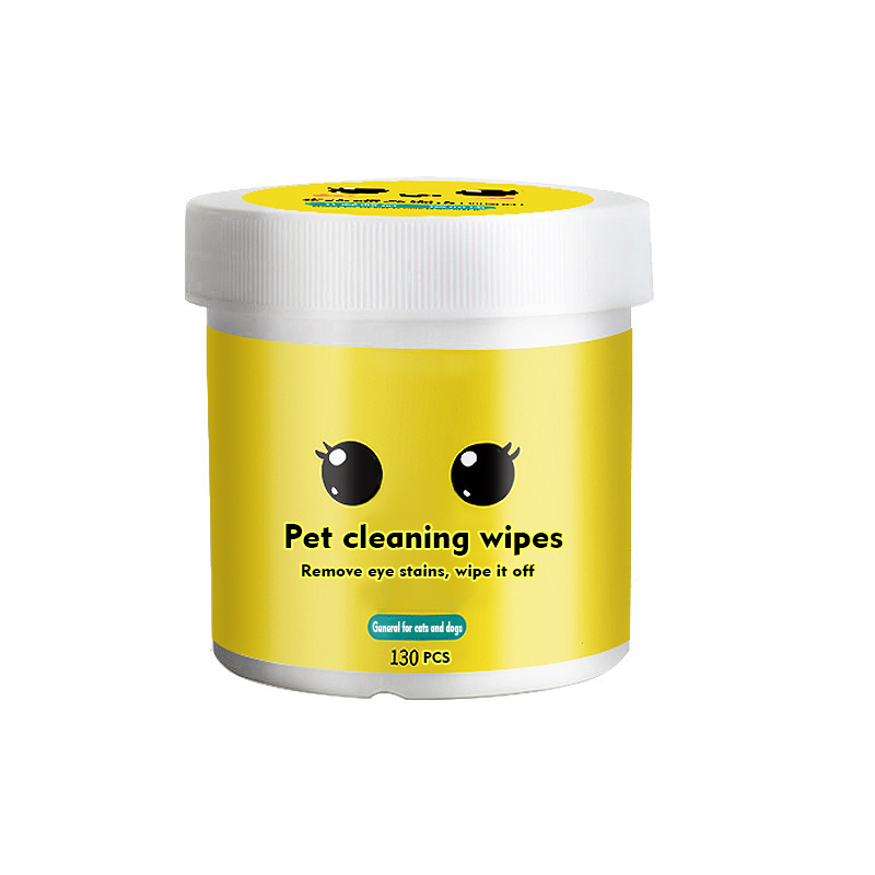 Hygienic Pet Dogs Cats Cleansing Grooming Thick Pet Wipes with All Natural Deoplex Deodorizer