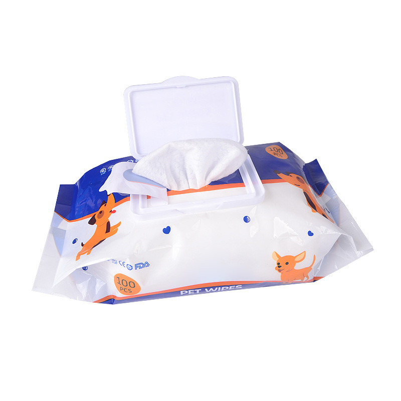 Pets Hypoallergenic Multi-Purpose Dog Wipes with Vitamins A, C & E Fragrance-Free Wipes for All Dogs