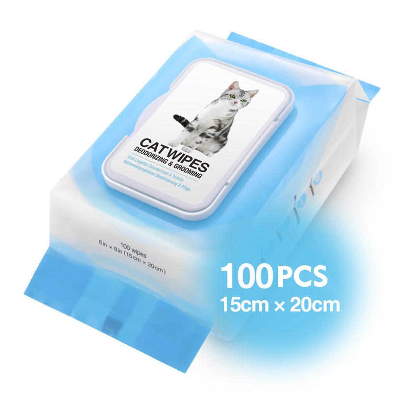  Wholesale Price Pet Dog Cat Ear Eye Cleaning Care Round Container Wet Wipes