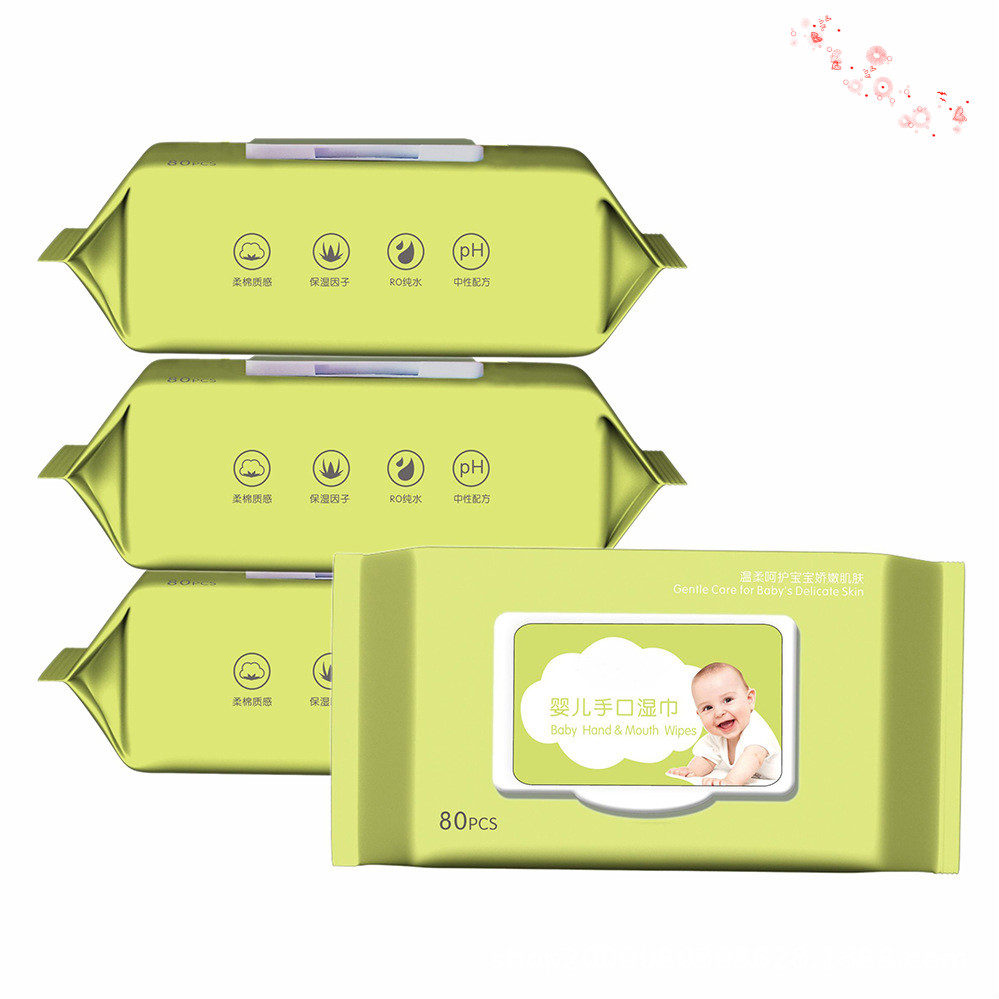 Baby Butt Wet Wipes Manufacturer Custom Logo Wipes