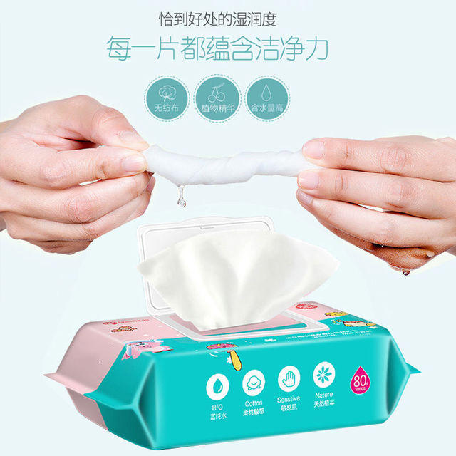 Low Price 100% Organic Baby wipes Bamboo  Biodegradable Baby 