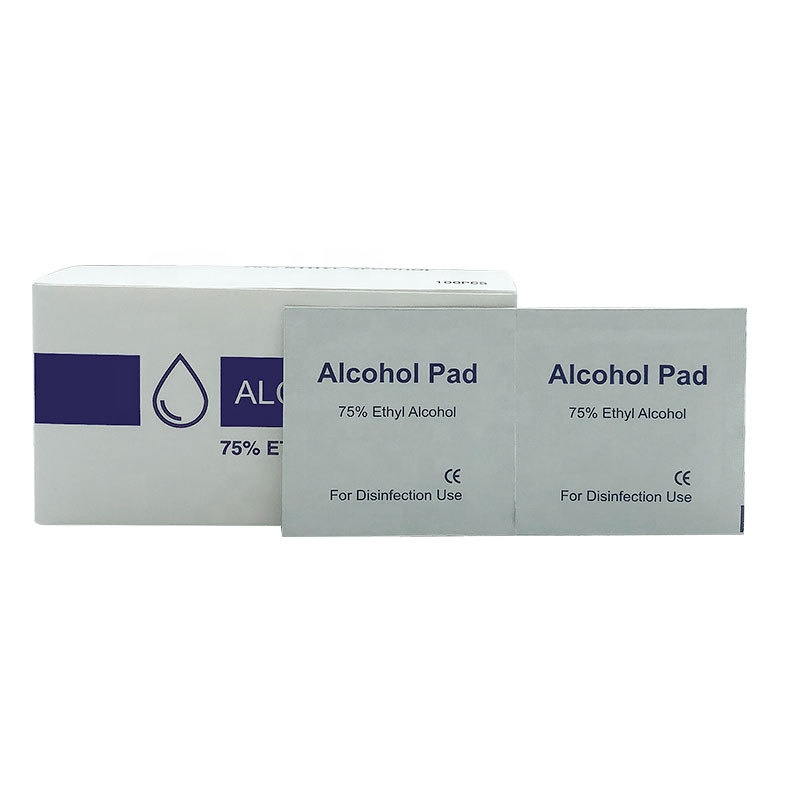 Disinfection 70% Isopropyl Alcohol Pad Wipes Ro Water Freely Samples Offered