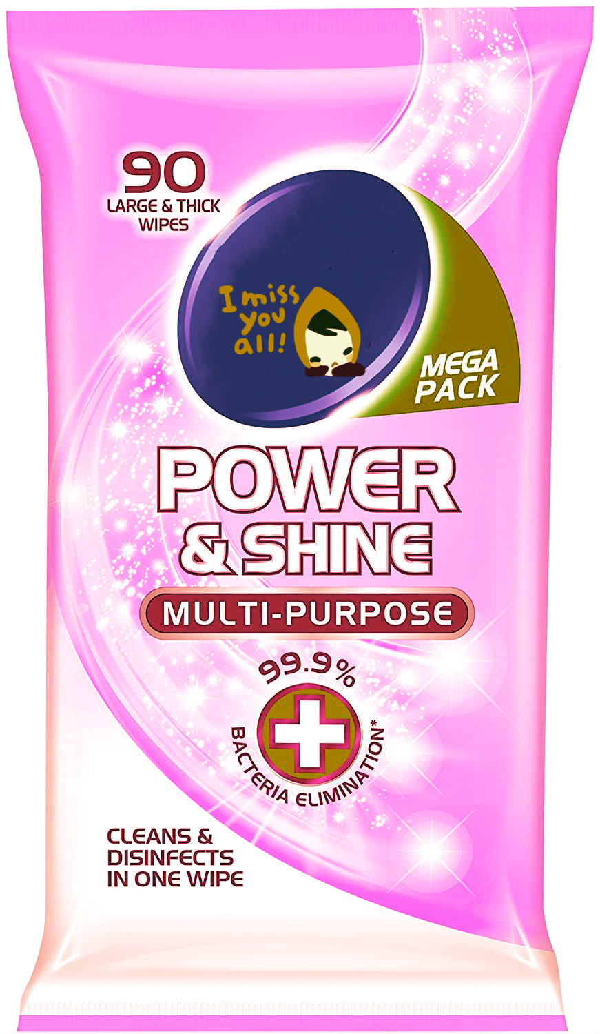  Cleaning Alcoholic Anti Bacterial Sanitizing 75%Alcohol Hand Wipes