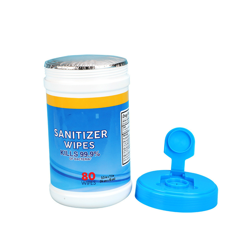 75% Alcohol Wipes Antibacterial Sanitizer Quick Disenfecting Hand Wipes 