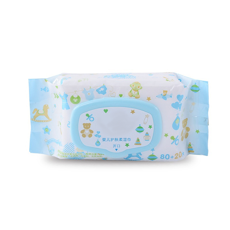 New Design 80PCS Baby Wipes Made w/Plant-Based Fibers Green Tea & Cucumber