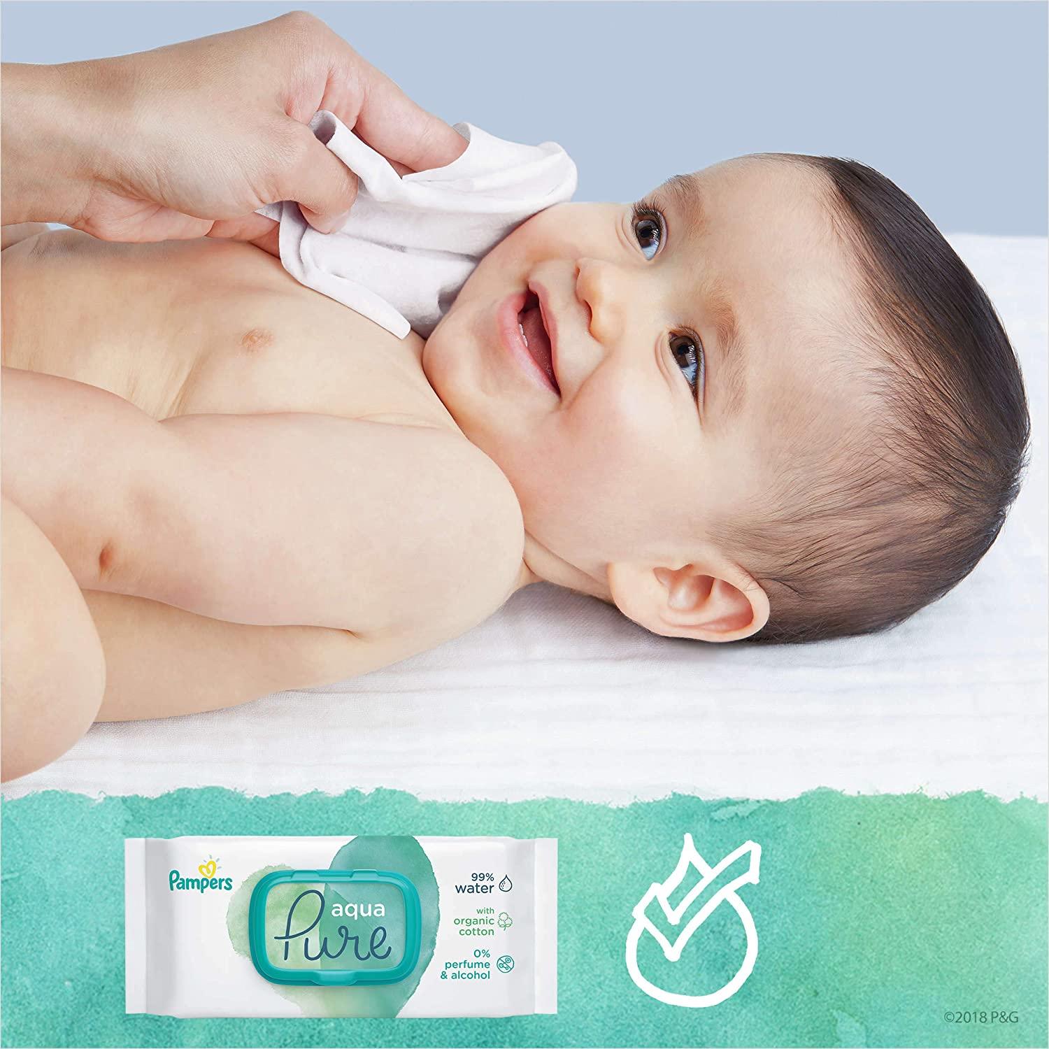 Fit Disposable Disposable Baby Wipes with Stretchy Waistband Packaging